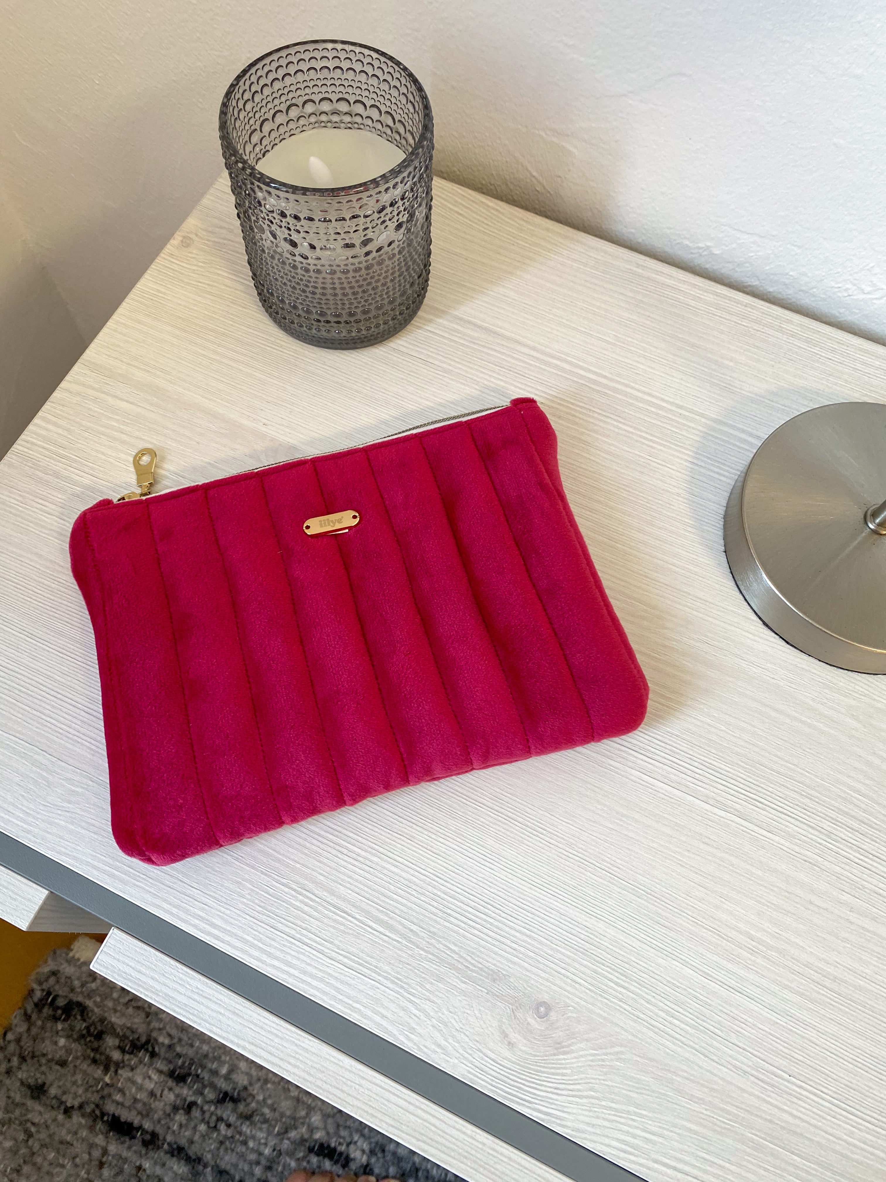 Neceser Plano Acolchado Cherry