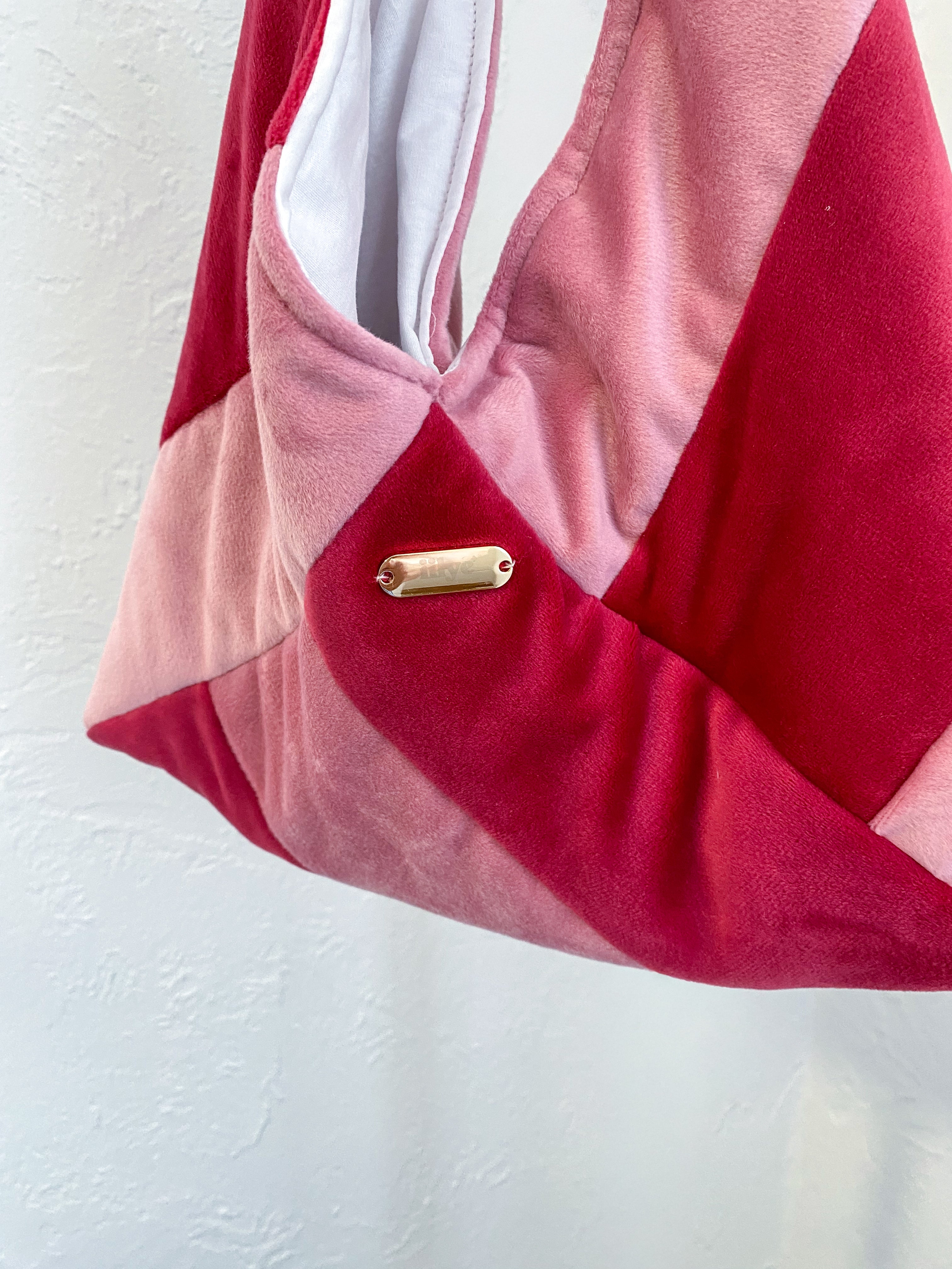 Olivia Bolso de Mano Colorblock Sakura x Cherry