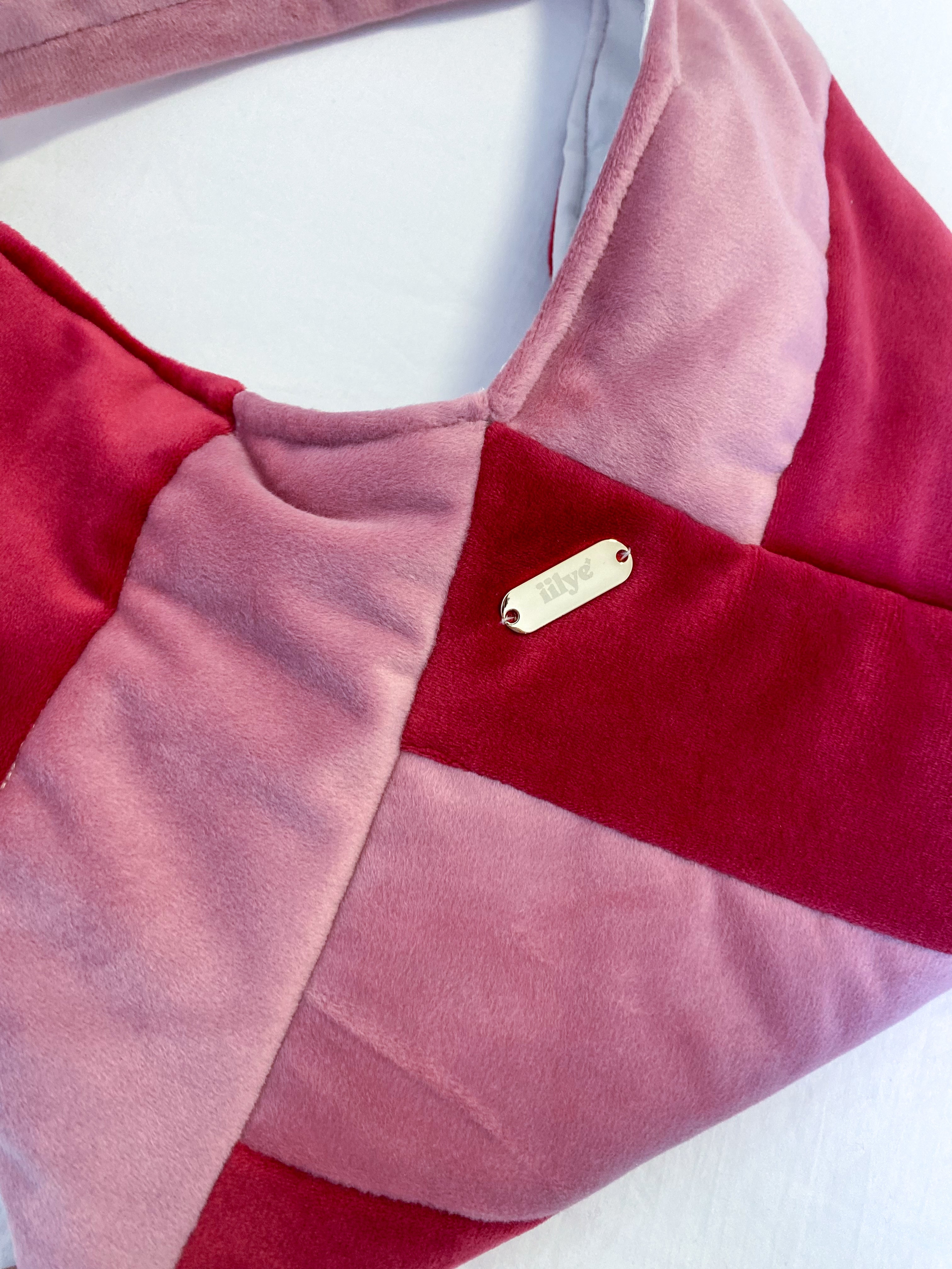 Olivia Bolso de Mano Colorblock Sakura x Cherry