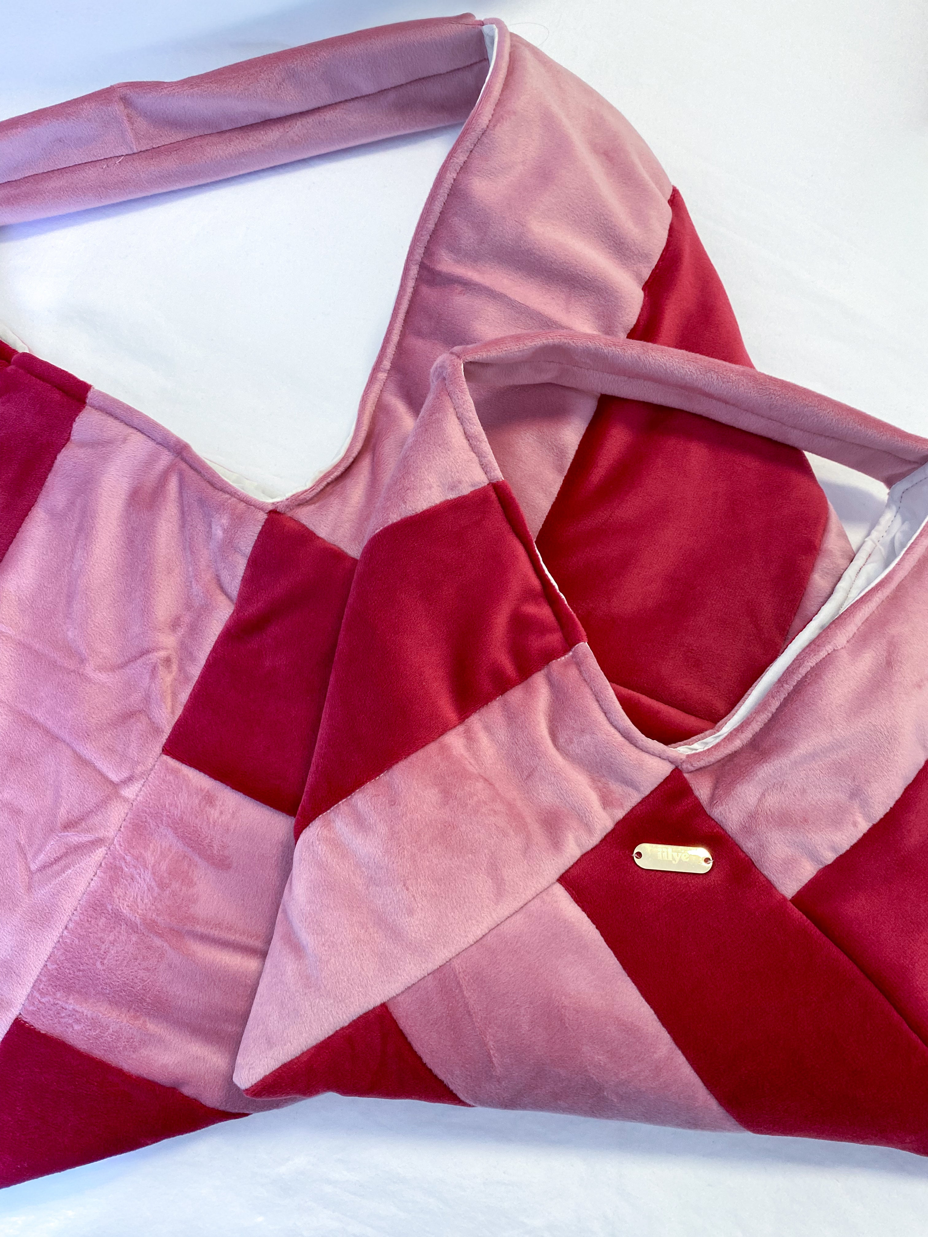 Olivia Bolso Tote Colorblock Sakura x Cherry