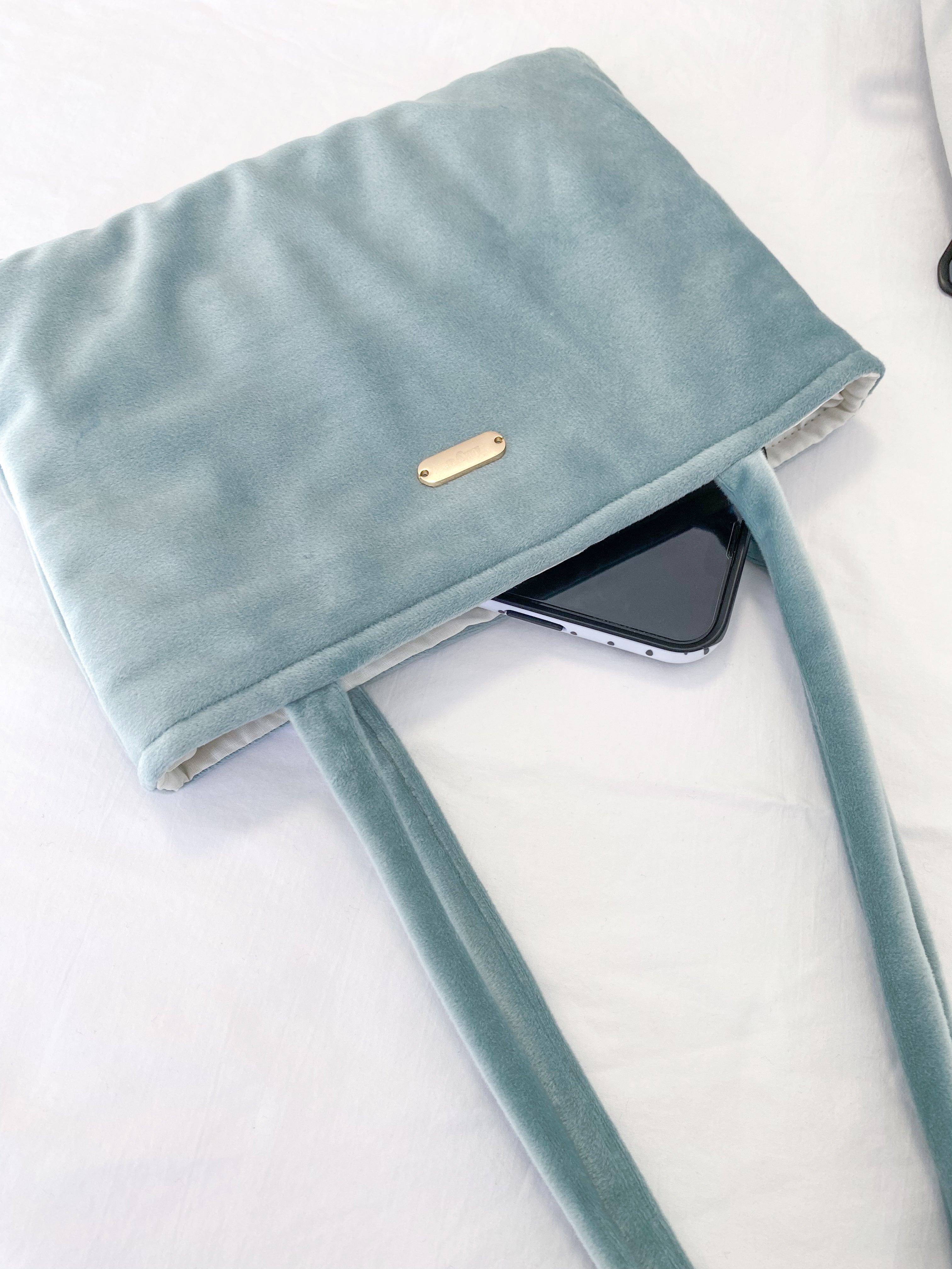 Mila Bolso de Mano con asas Mist